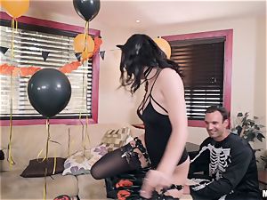 blessed ultra-kinky penetrating Halloween with stunning Selena Stone