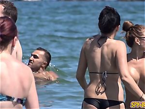 fat tits inexperienced braless ultra-kinky teens spycam Beach movie