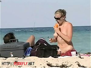 delectable naked beach hidden cam spy cam video
